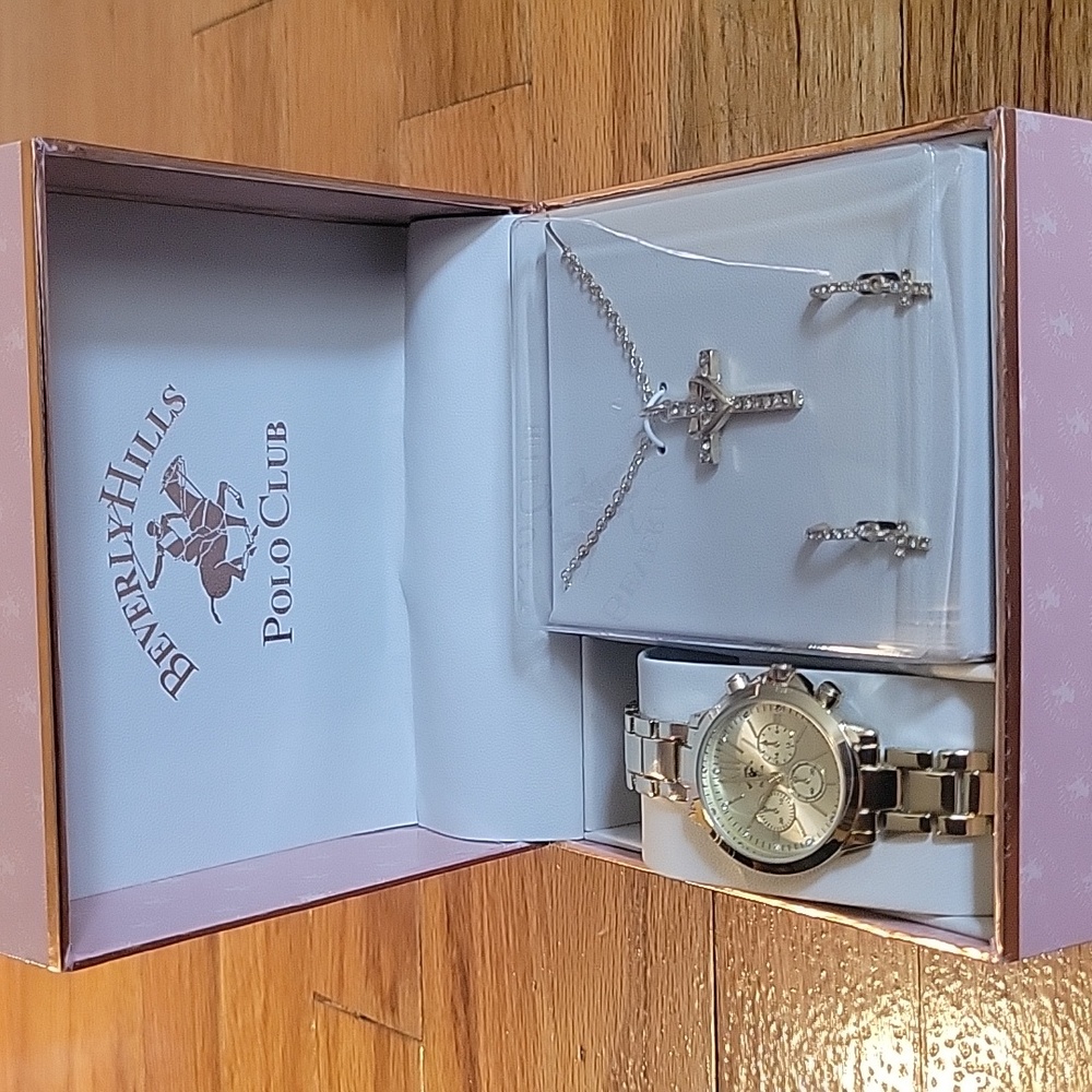 Beverly Hills Polo Club Women's Watch Set